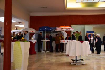 Die Vereinigungen präsentieren sich auch.