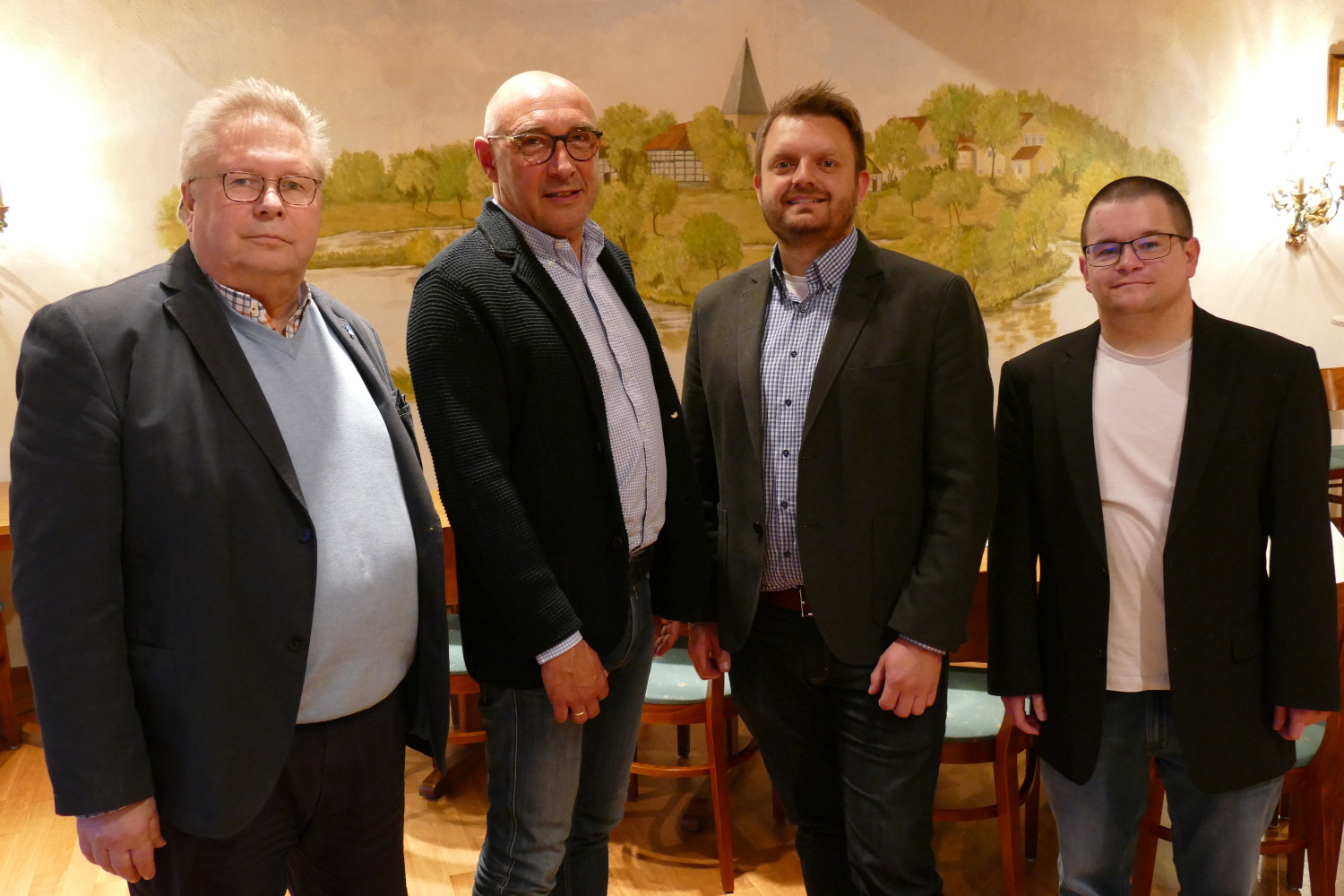 Manfred Wauschkuhn, Heinz-Georg Beneke, Michael Schöbeck, Michael Erdbrügger Manfred Wauschkuhn, Heinz-Georg Beneke, Michael Schöbeck, Michael Erdbrügger